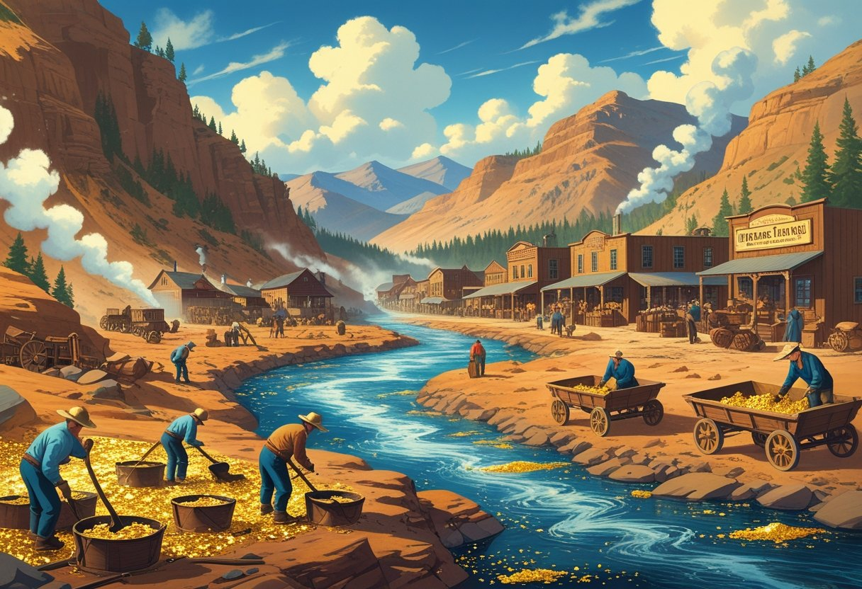 California Gold Rush: Economic Impact and Population Growth