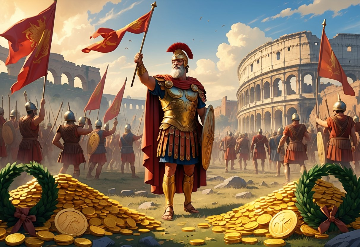 Conquest and Cash: How Rome’s Wars Built Its Wealth and Power